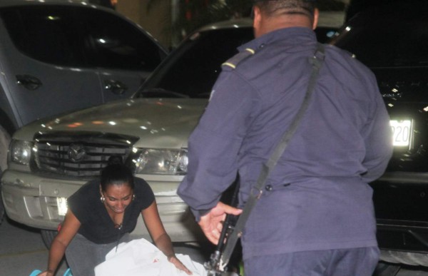 Fotos: Arnold Peralta y la escena del crimen