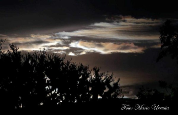 Atardecer invernal sobre Tegucigalpa