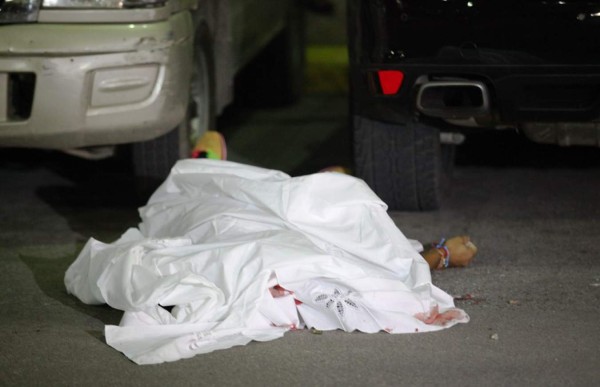 Fotos: Arnold Peralta y la escena del crimen