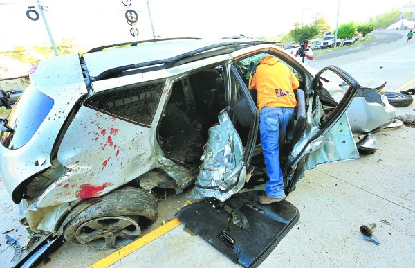Honduras: Así ocurrió el mortal accidente en el bulevar Fuerzas Armadas de la capital