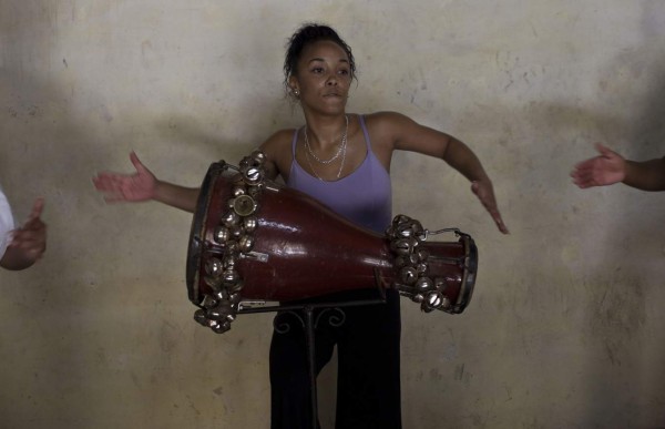 El rostro femenino de la percusión cubana
