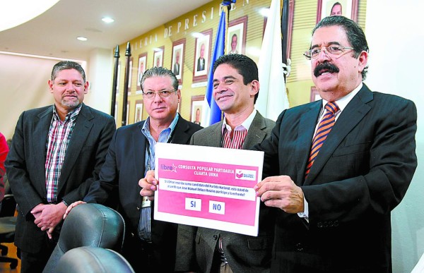 La oposición replantea 'guerra” contra la reelección