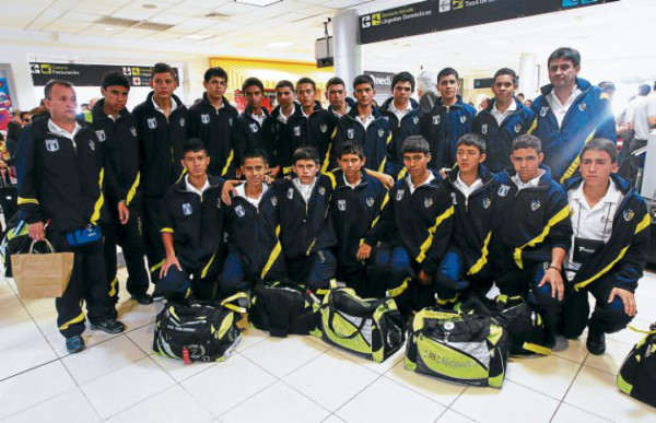 El San Miguel representando a Honduras en Europa