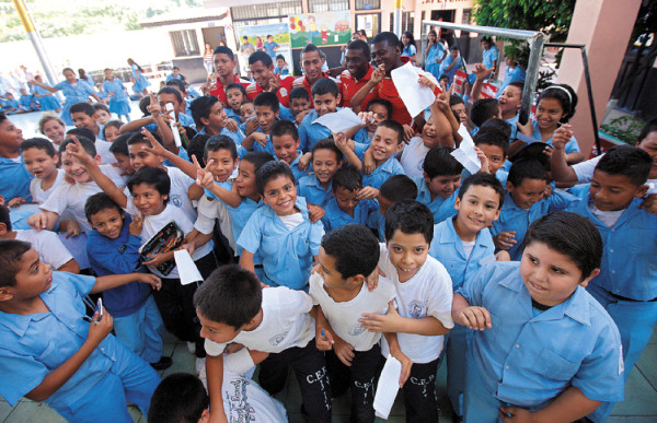 Olimpia alegró a la Jorge J. Larach