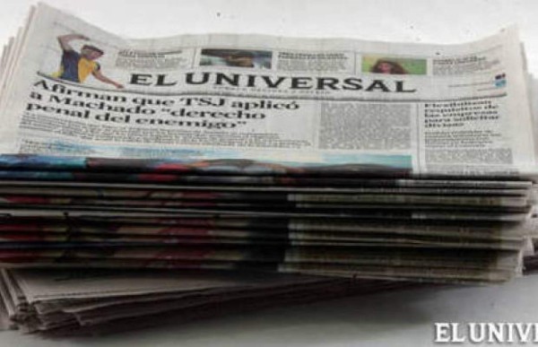 Venden el opositor diario El Universal a grupo español