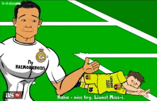 Cristiano se burla de Messi por fallar el penal ante el Manchester City