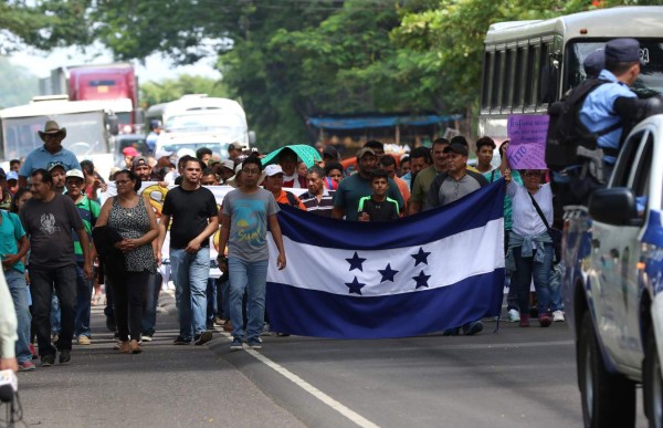 Protestas seguirán hasta cancelar proyecto habitacional en La Tigra
