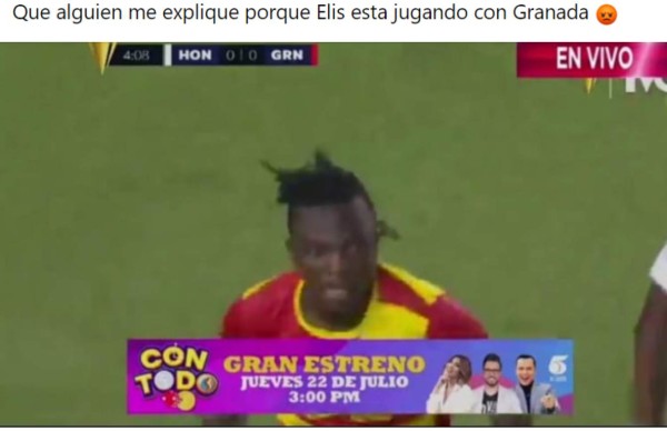 Los divertidos memes que dejó la victoria 4-0 de Honduras frente a Granada