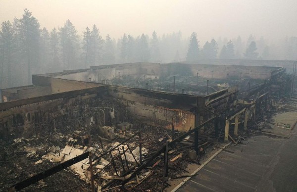 Desgarradoras imágenes de lo que quedó de Paradise, el pueblo en California que fue consumido por los incendios