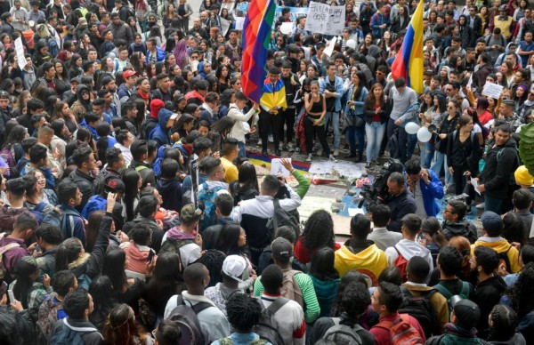 FOTOS: El homenaje a Dilan Cruz, el símbolo de protestas en Colombia
