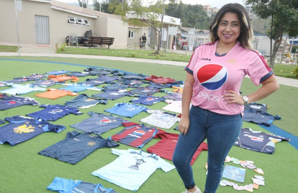 Elieth Silva, una apasionada por Motagua