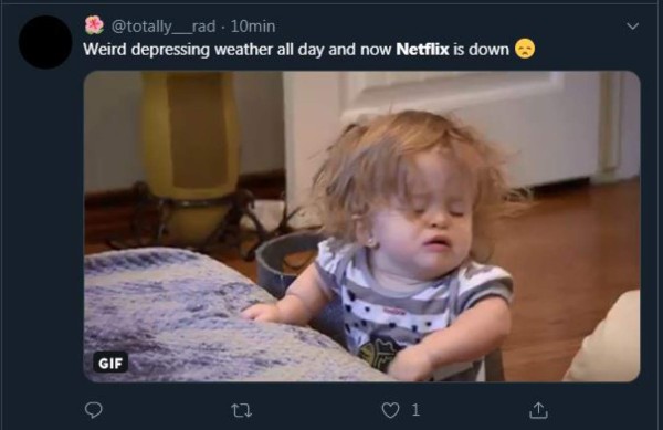 Caída mundial de Netflix: Usuarios se burlan con memes