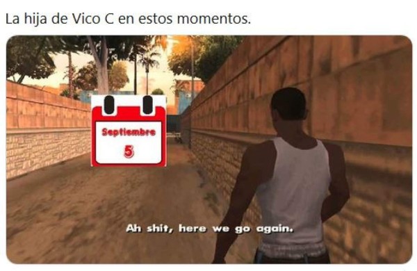 Memes: 'Hoy es 5 de septiembre', pero la hija de Vico C no cumple 13, sino 30