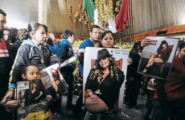 Miércoles es sepelio de Jenni Rivera