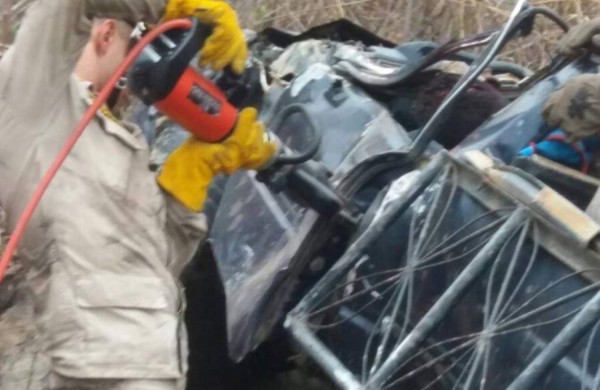 Honduras: Vehículo se vuelca y mueren al menos tres personas en La Paz