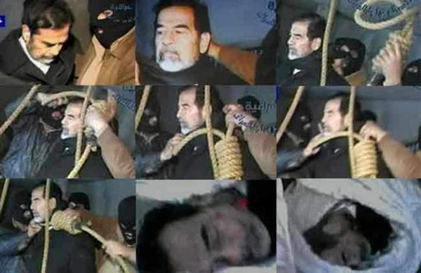 ¿Qué dijo Saddam Hussein antes de ser ejecutado?