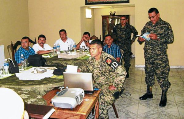 Olancho prepara a sus militares para elecciones internas