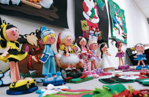 Brillos navideños