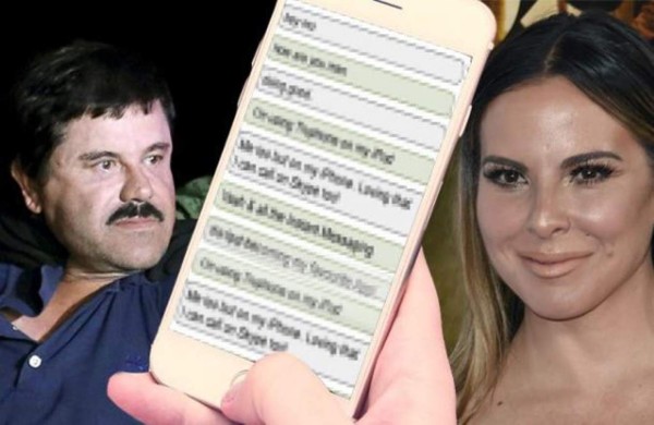 &nbsp;Las frases que utilizó ''El Chapo’’ Guzmán para seducir a la actriz Kate del Castillo