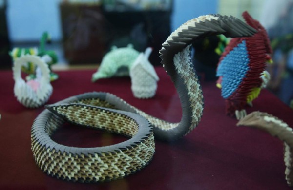 Arte en papel con el origami