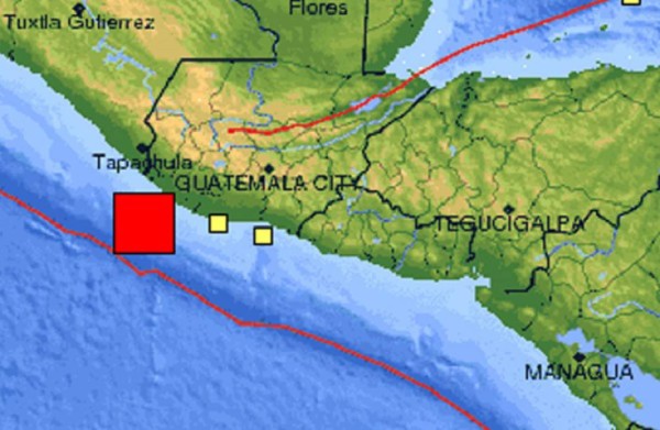 Sismo de 4.7 grados remece suroeste de Guatemala
