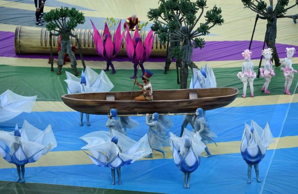 Espectacular inauguración del Mundial de Brasil