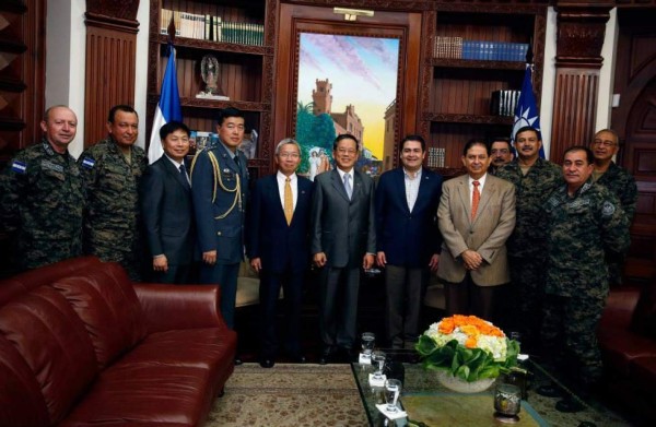 Avión presidencial de Honduras, regalo de Taiwán