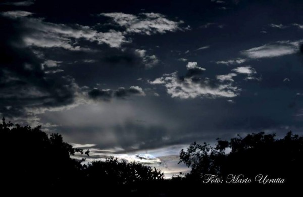 Atardecer invernal sobre Tegucigalpa