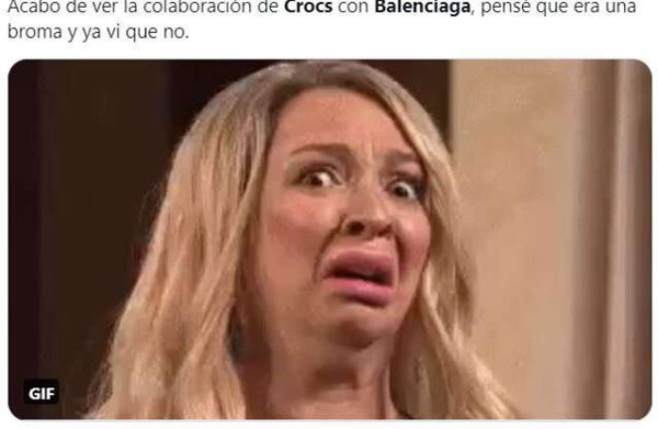 Clones: las nuevas sandalias crocs con tacón que desatan los memes en Internet