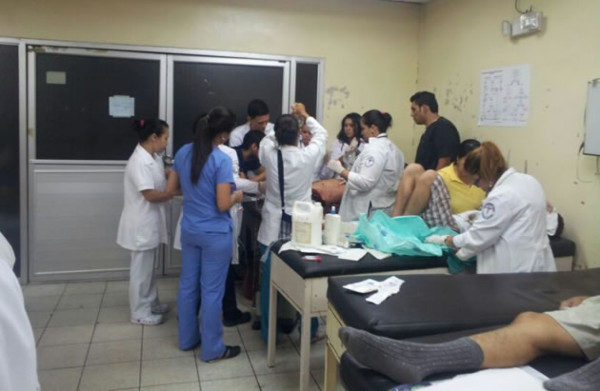 Balean a aficionado que celebraba triunfo de Honduras