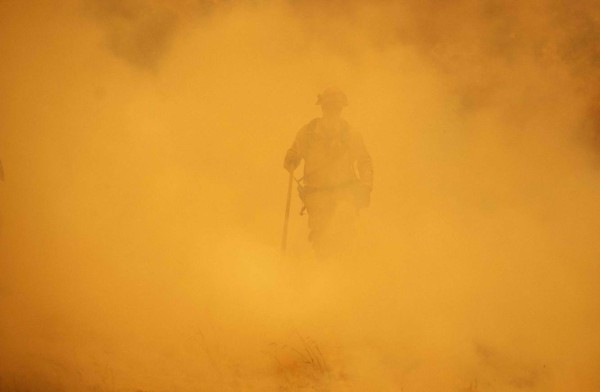 Así son los mortíferos incendios forestales en California, Estados Unidos