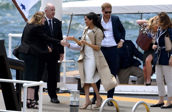 Las primeras imágenes de Meghan Markle tras anunciar embarazo