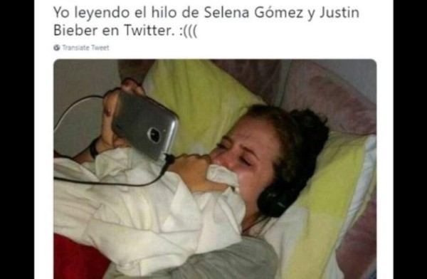 Los memes que generó el hilo de Twitter de la relación tóxica de Justin Bieber y Selena Gómez