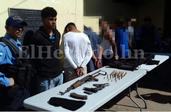 Honduras: Así fue la captura de siete supuestos pandilleros en Tegucigalpa