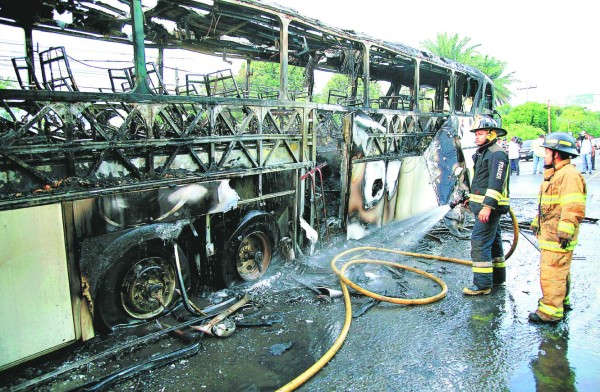 Honduras: Encuentran camioneta ligada a quema de buses