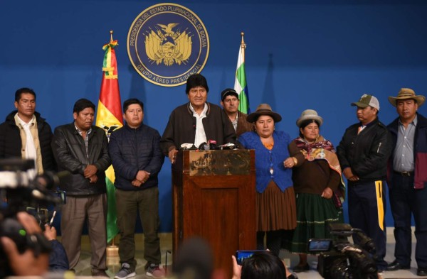 Cronología de la crisis tras las elecciones en Bolivia