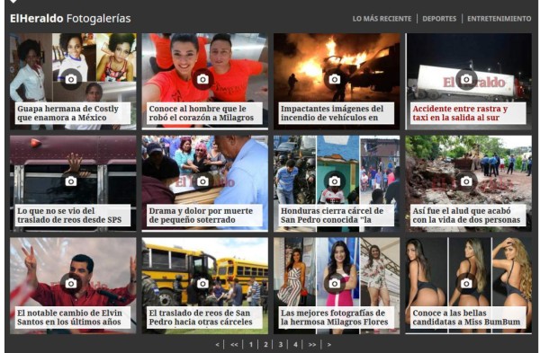 El top 10 de las galerías más vistas de la semana en EL HERALDO.HN