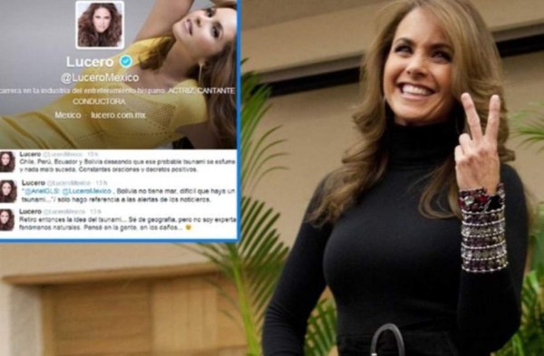 Se burlan de Lucero en Twitter