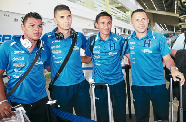 La selección olímpica de Honduras se marchó a Europa