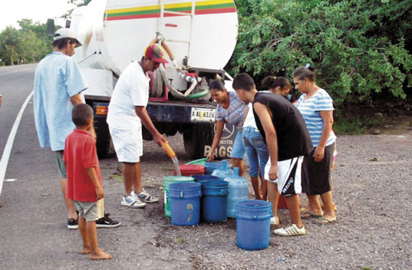 Juticalpa en emergencia por escasez de agua potable