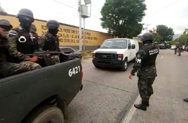 Honduras: Trasladan a seis reos del Centro Penal de SPS a la cárcel de El Pozo