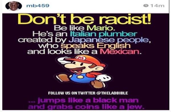 Balotelli suspendido tras una publicación racista