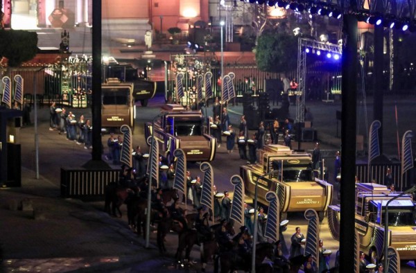 Increíbles fotos del desfile de momias de El Cairo que cautivó al mundo