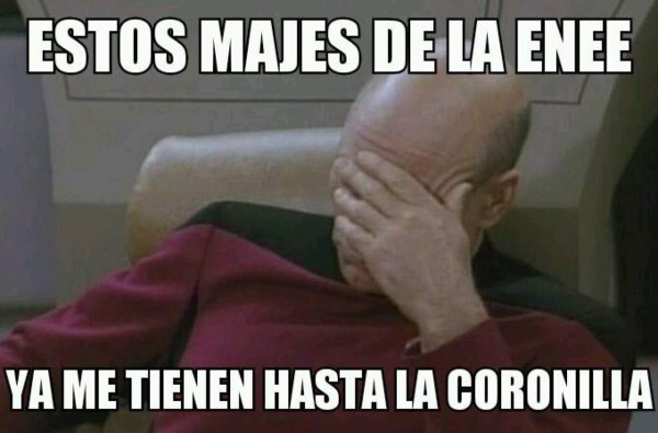 Los memes por apagones de la ENEE