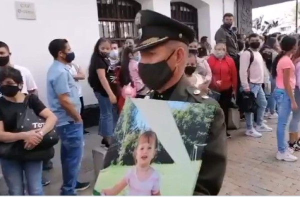 El crimen que enluta a Colombia: Niña muere a manos de su padre (FOTOS)