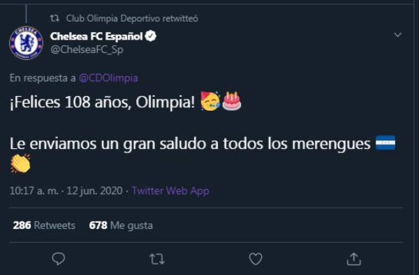 FOTOS: Así felicitaron al Olimpia por sus 108 años de historia