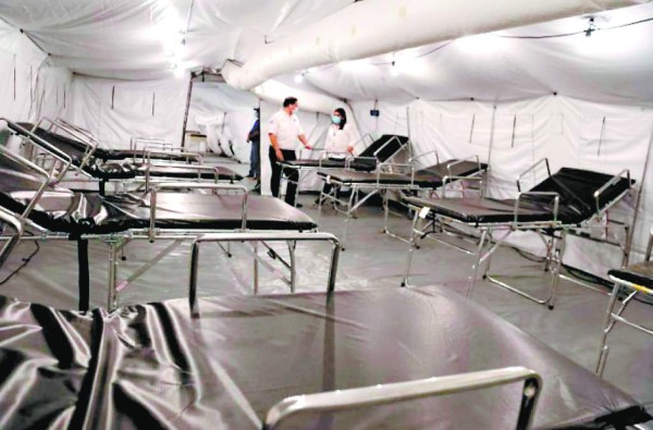 Coronavirus pone presión en hospitales de San Pedro Sula, con curva de casos en ascenso