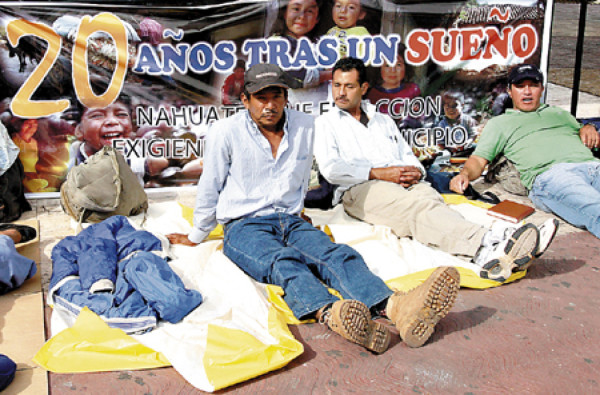 Campesinos suspenden huelga en solidaridad con la familia de Alfredo Villatoro