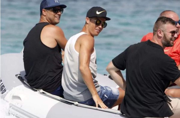 Así van las vacaciones de Cristiano Ronaldo y Georgina Rodríguez