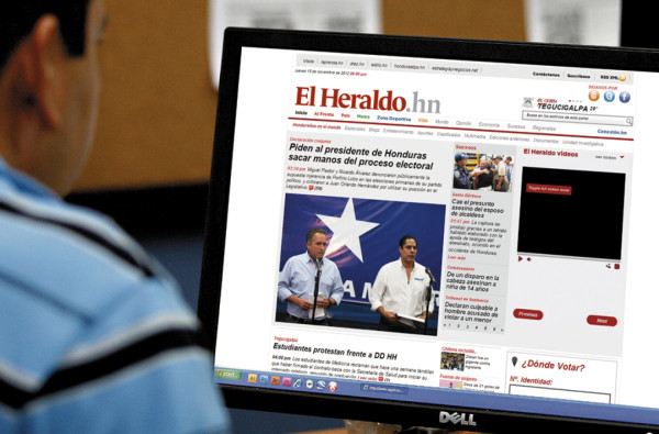 Elecciones primarias al instante en ElHeraldo.hn